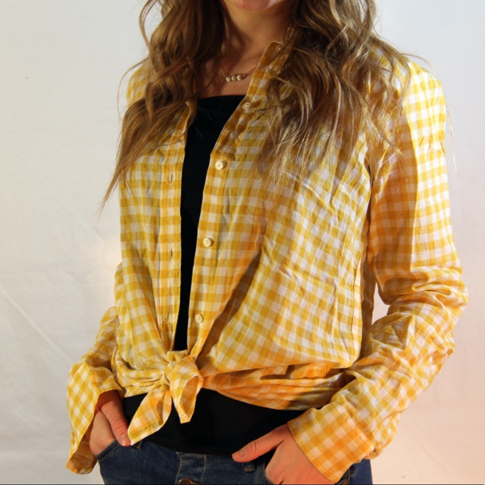 J Crew boy plaid shirt